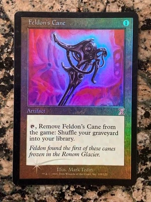 MTG Feldon's Cane FOIL x1 Time Spiral Timeshifted NM, Magic the Gathering - Image 1 of 2