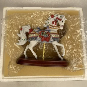 2001 LENOX Annual Christmas Carousel Horse LIMITED EDITION W/ Box STUNNING! - Picture 1 of 9