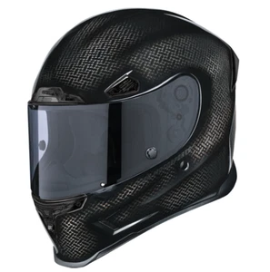 Icon Airframe Pro Carbon 4Tress Black Motorcycle Helmet - All Sizes - Bild 1 von 13