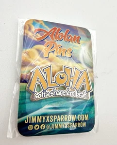 Pin Hawaii Esmalte Duro JimmyXSparrow Alolan Suns Artista Local Inspirado en Pokémon - Imagen 1 de 2