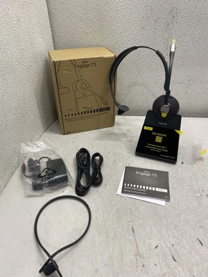 Jabra Engage 75 Convertible Wireless Mono Headset - On Ear - Image 1 of 4