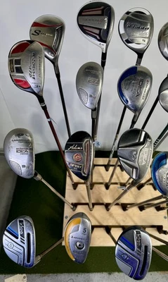 Wholesale Lot of 24 Adams Hybrids and Fairway Woods. - Image 1 of 4