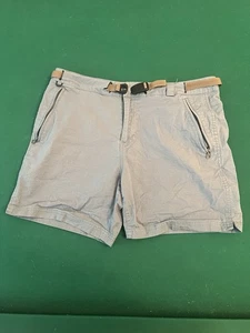 Roark Shorts Men 34 Grey Campover Ripstop Hiking Outdoors Belted 5.5” Inseam - Picture 1 of 13