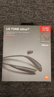 LG Tone Ultra SE HBS-835S Wireless  Bluetooth Headset Blk - Slightly used - O5 - Image 1 of 4