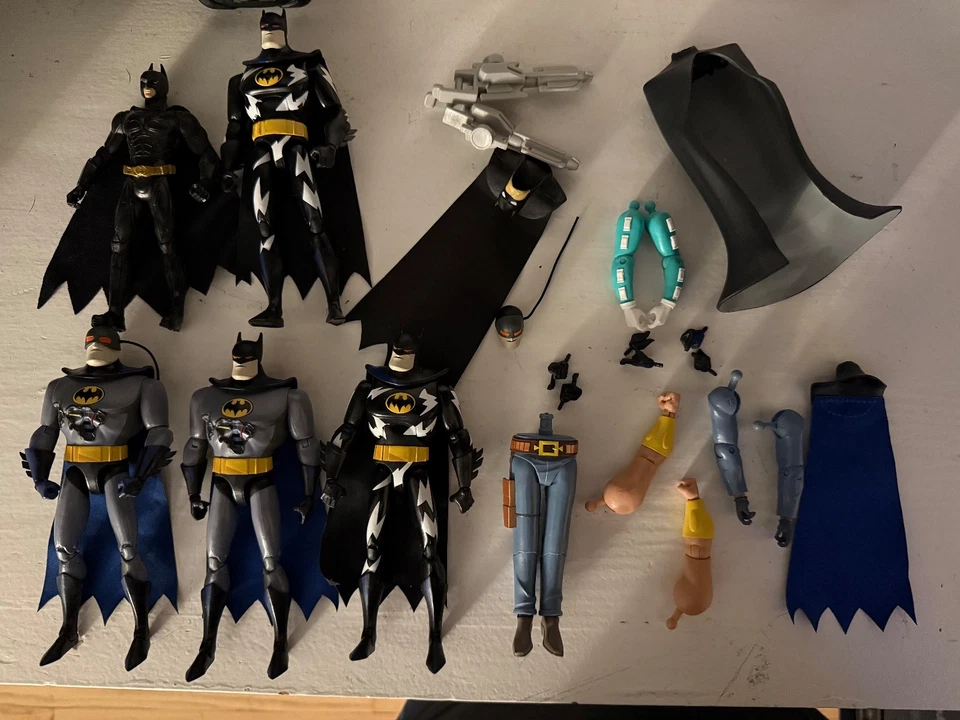 McFarlane Batman The Animated Series HARDAC Lot & Parts READ DESCRIPTION - Image 1 of 4