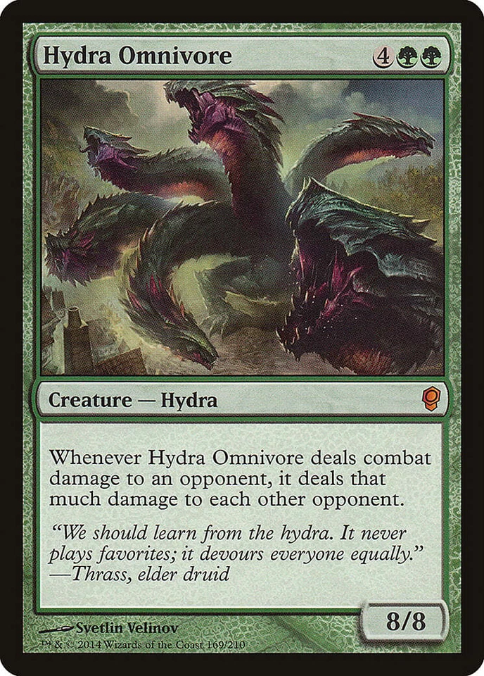 Hydra Omnivore Conspiracy NM Green Mythic Rare MAGIC GATHERING CARD ABUGames - Image 1 of 1