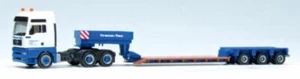 Herpa LKW MAN TG-A XXL Goldhofer-TiefladeSattelzug Trans Tec - Picture 1 of 1