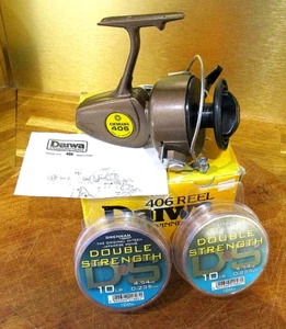 Vintage Boxed DAIWA 406 Spinning Reel. EXCELLENT Fully Functional Condition - Picture 1 of 13