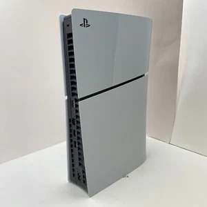 Sony PlayStation 5 Slim - 1 TB - White - Blu-Ray Edition - Good Condition - Picture 1 of 6