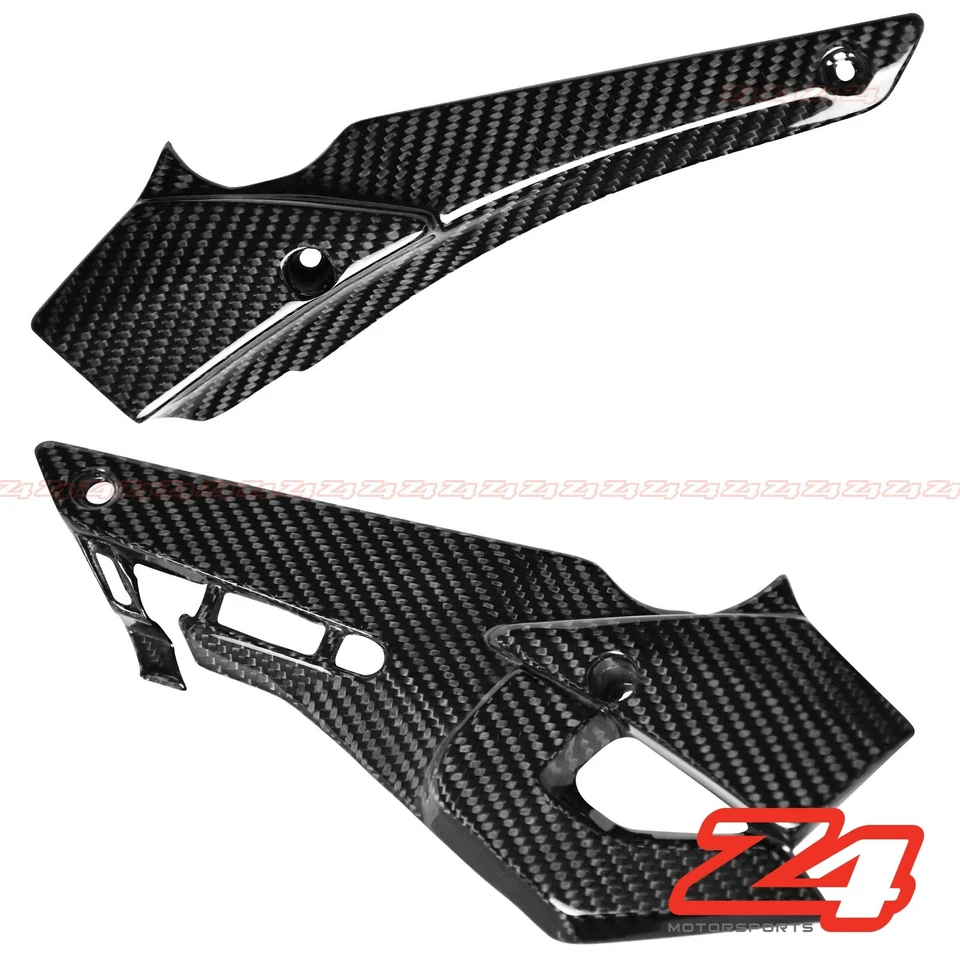 Aprilia Mana 850 2007-2011 fibra de carbono conjunto trasero talón placa de protección carenado capucha Foto 1 de 1