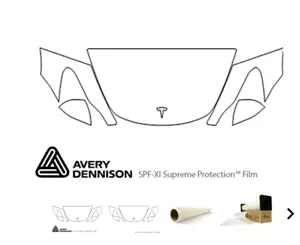 3M Tesla Model 3 (2018-2023) - Paint Protection Kit - Hood (NEW) - Picture 1 of 5