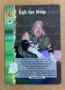 2000 WCW Nitro Trading Card Game "Call For Help" Knobbs FOIL - Picture 1 of 2
