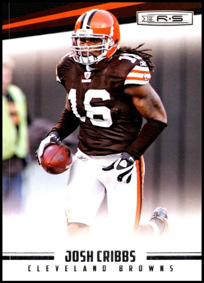 2012 Panini Rookies and Stars #35 Josh Cribbs Cleveland Browns Football Card - Image 1 of 2