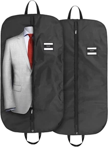 2-Pezzi Borsa Porta Abiti 110X60Cm Versione Spessa Custodie Antipolvere per Copr - Foto 1 di 7