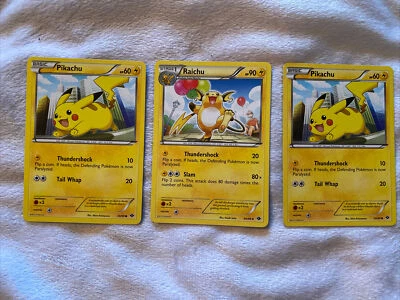 Raichu 40/99 & Pikachu 39/99 Next Destinies Evolution Set NM Pokemon Pokemon NM - Image 1 of 4