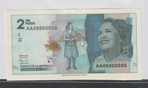Colombia Billete del año 2015 edición facsímil (GL-12) - Picture 1 of 1