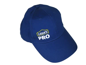Lowes Pro Baseball Cap Blue Hat - Picture 1 of 6