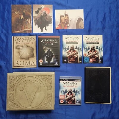 ps3 ASSASSINS CREED Brotherhood The Codex Edition REGION FREE PAL UK Assassin's - Image 1 of 4