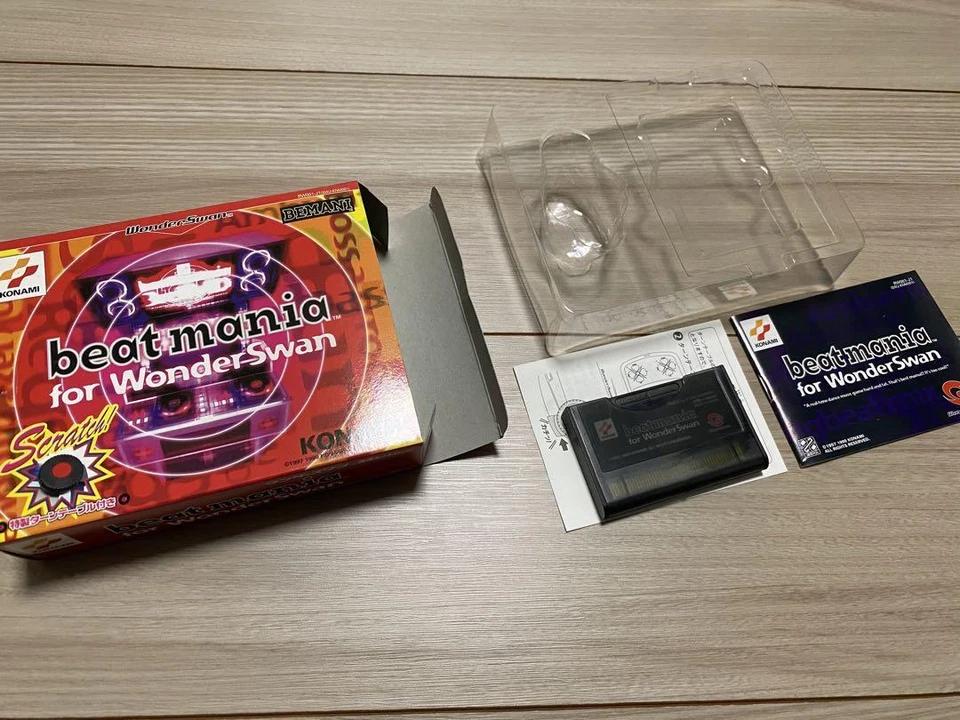 WS Beatmania + Turn table box manual WonderSwan From Japan - Image 1 of 1