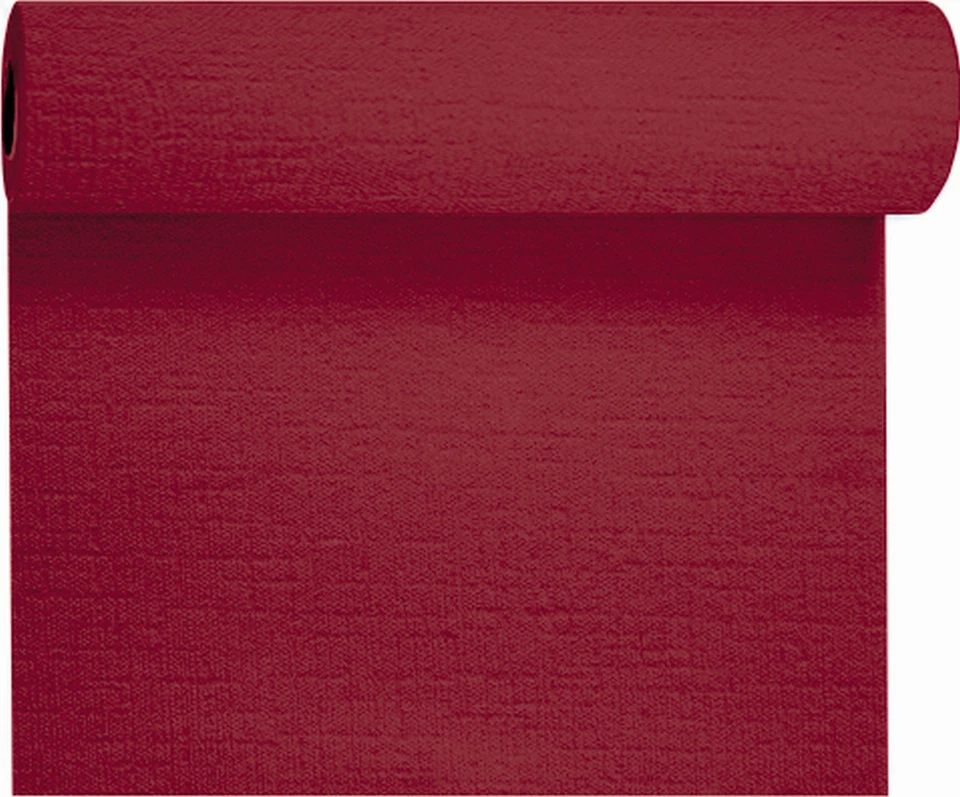 Tischdecke Tischläufer Tischdecken-Rolle 0,41 x 24m Duni Gastro Evolin Bordeaux - Bild 1 von 1