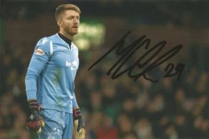 MOTHERWELL: MARK GILLESPIE SIGNED 6x4 ACTION PHOTO+COA - Picture 1 of 1