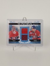 2009-10 Upper Deck Artifacts Tundra Tandems Jersey Patrick Roy Denis Savard /100
