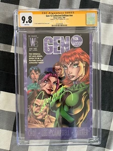 Gen 13 Collected Edition NN HTF RARE CGC 9.8 SS Signed J Scott Campbell TPB 1994 - Picture 1 of 2