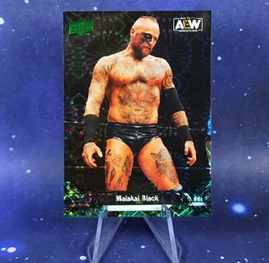 Malakai Black 2023 UD AEW /349 Green Pyro Holo Exclusive Upper Deck Wrestling - Bild 1 von 14
