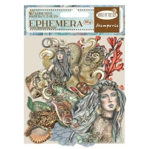 Stamperia EFÍMERA - CANCIONES DEL MAR - SIRENAS - Pescado, Coral, Cangrejo, Steampunk - Imagen 1 de 2
