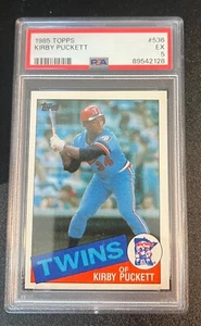 1985 Topps - #536 Kirby Puckett (RC) - Bild 1 von 1