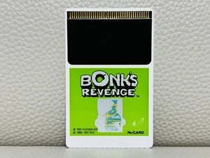 SUPER RARE Bonk's Revenge TurboGrafx-16 TG16 Haitai Vistar Korean Version HuCARD - Bild 1 von 9