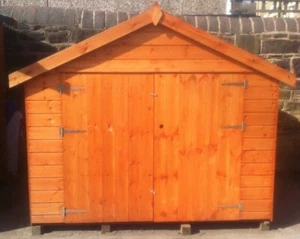 7x3 Pinelap Bike/Storage Shed - Picture 1 of 2