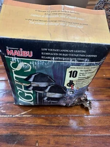 New 10 Malibu Tier Light Watt Landscape Path Light Low Voltage - Picture 1 of 10