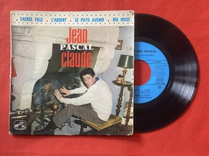 Jean Claude Pascal Sacrée Fille L'Absent Pays Ma Muse 7EGF485 VG+ Vinyl 45T EP - Picture 1 of 4