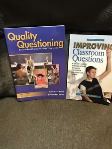 2 Books: Quality Questioning & Improving Classroom Questions - Picture 1 of 6