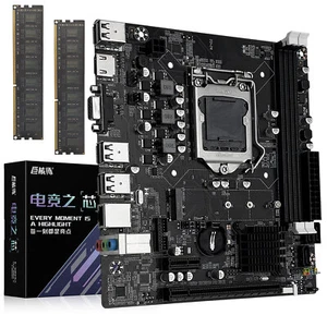 H61 LGA 1155 Mainboard Flex-ATX PCIe 2.0, 100M LAN, 2 x 8GB DDR3, SATA II M.2 - Bild 1 von 12