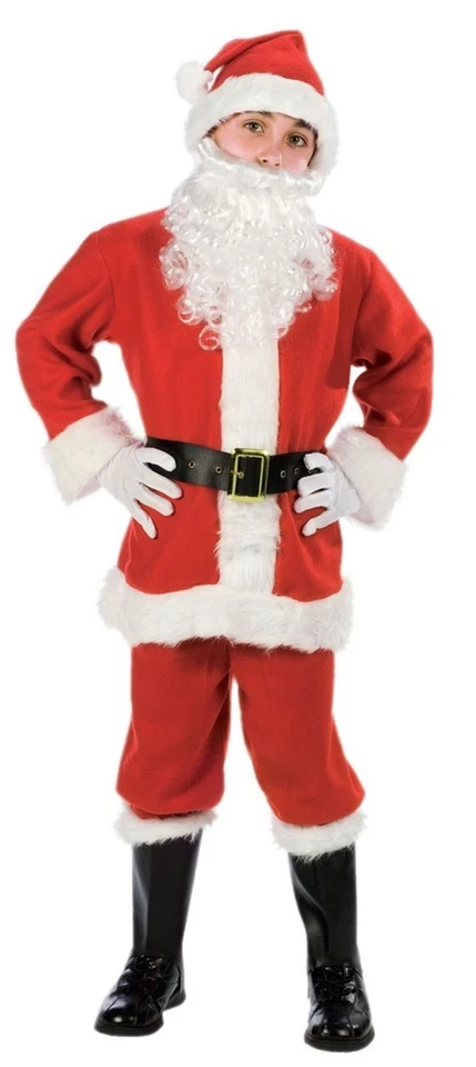 Boys Child 6 piece Santa Claus Suit Costume - Image 1 of 1