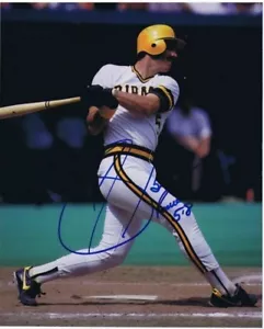 SID BREAM SIGNED AUTOGRAPHED 8x10 - Pittsburgh Pirates - Atlanta Braves - Astros - Picture 1 of 2