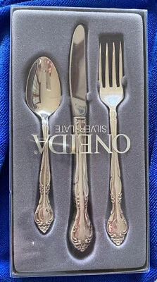 ONEIDA Kinderbesteck affection 3-teilig, versilbert neu - Bild 1 von 4