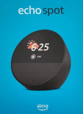 Amazon Echo Spot Smart Alarm Clock - Image 1 of 4