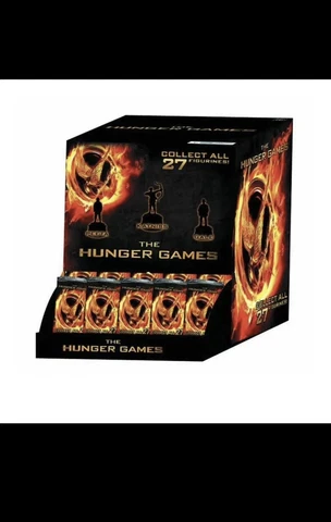 4 Blind Bag Lot - The Hunger Games Movie Mini Figures By NECA New Wizkids 2012 Cover