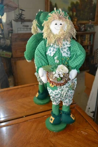 Vintage large standing leprechaun - 25 inches. - Picture 1 of 2