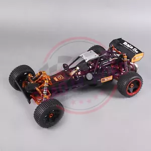 1/5 HPI BAJA 5B CNC Metal UpGraded with CY 26cc Gasoline Engine & DDM Tuned Pipe - Picture 1 of 6