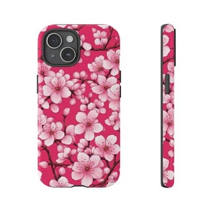 Cherry Blossom Pink Phone Case for iPhone, Samsung Galaxy, Google Pixel - Picture 1 of 111