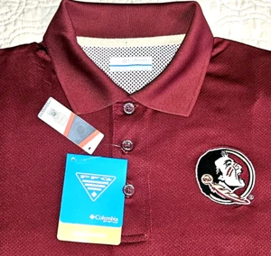 NEW COLUMBIA, MENS SMALL, FLORIDA STATE SEMINOLES🏈PFG TAMIAMI UPF🌞POLO-MSRP$70 - Picture 1 of 22