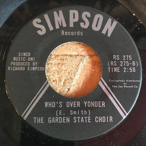 HEAR - SCREAMIN' BLACK GOSPEL - GARDEN STATE CHOIR - WHO'S OVER YONDER - SIMPSON - Picture 1 of 2