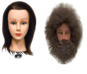 Magic Collection Hair 100% Echthaar Schaufensterpuppen - männlich & weiblich - Bild 1 von 5