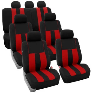 FH Group Universal Fit Car Seat Covers for SUV Van Split Bench - 7 Seaters - Picture 1 of 88