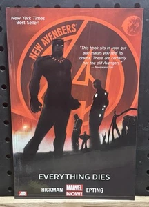 NEW AVENGERS TP VOL 1 EVERYTHING DIES JONATHAN HICKMAN 2014 TPB NEW UNREAD - Picture 1 of 2