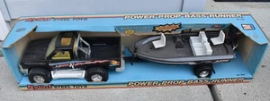 Vintage NIB Nylint Steel Toys Power Prop Bass Runner Truck & Boat No 1235 & Box - Picture 1 of 7